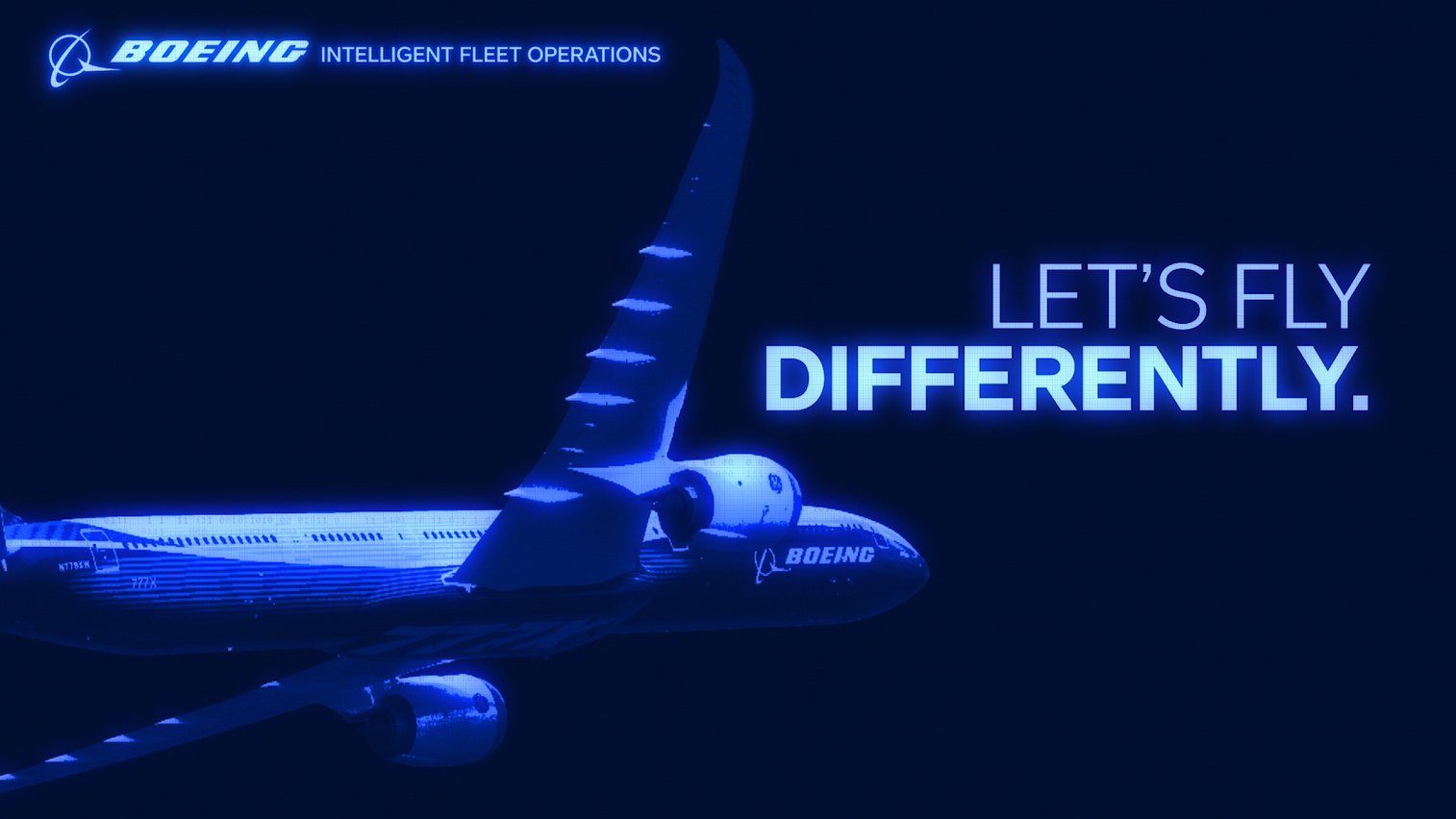 Lobby screen: Let’s fly differently
