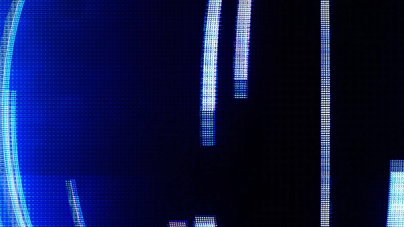 Blue LED arcs