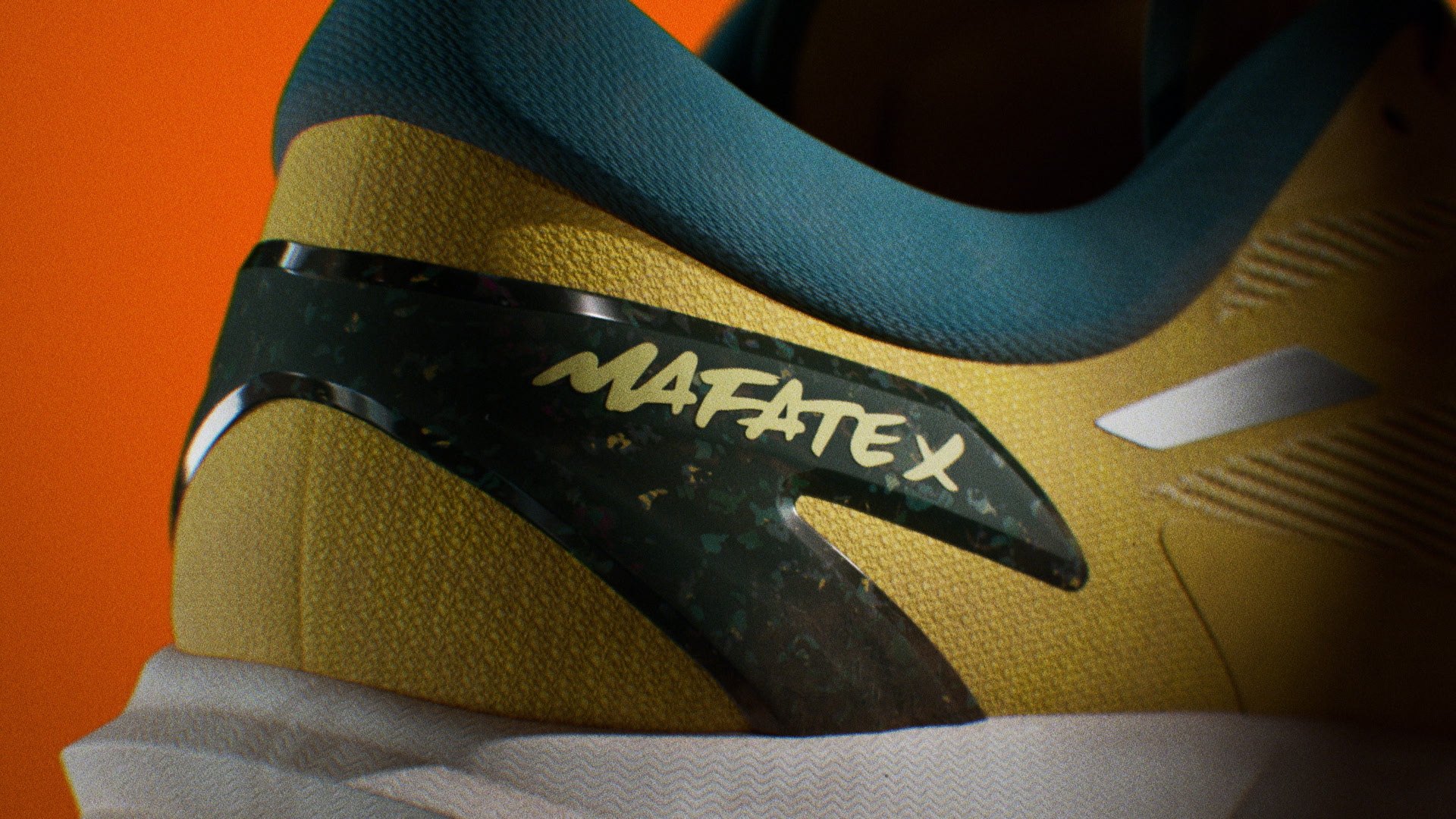 Close view of the Mafate X heel