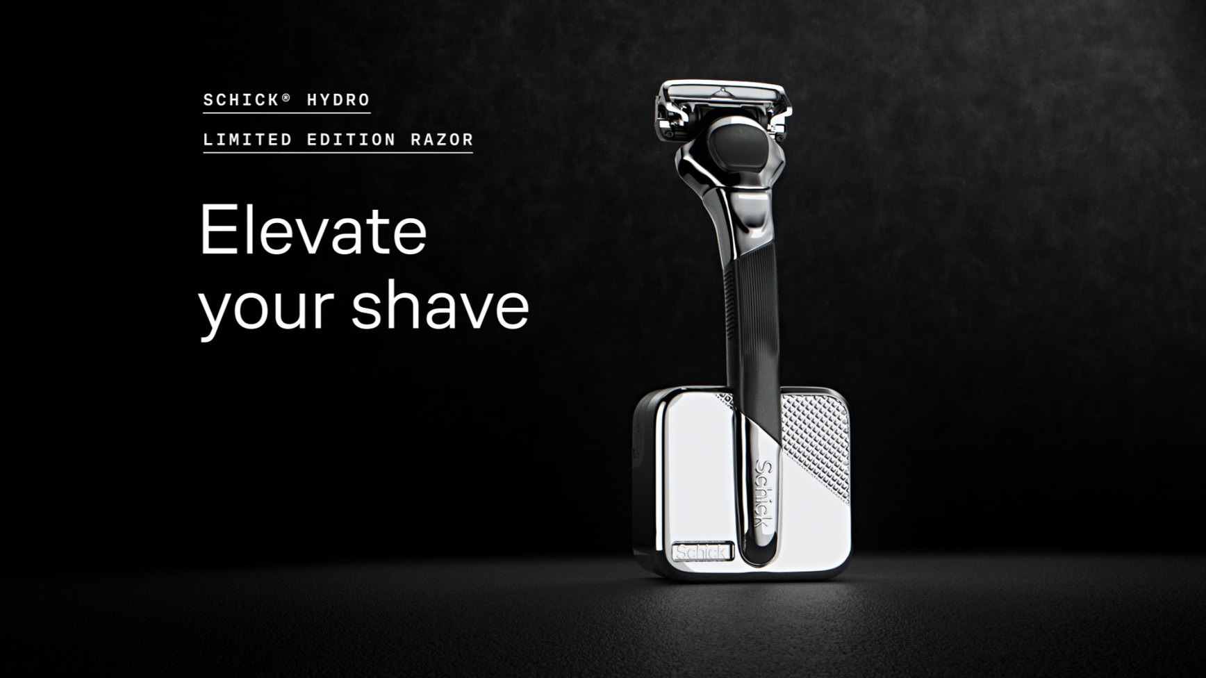 Elevate your shave title with the limited edition razor