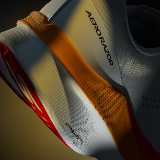 Aero close-up in warm light