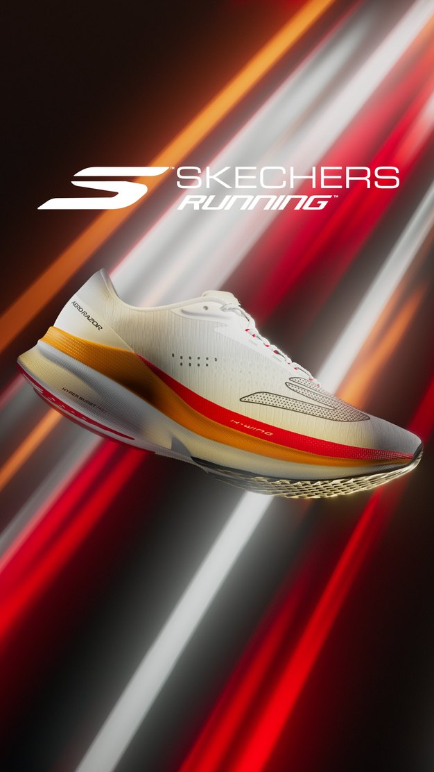 Vertical Skechers Running poster