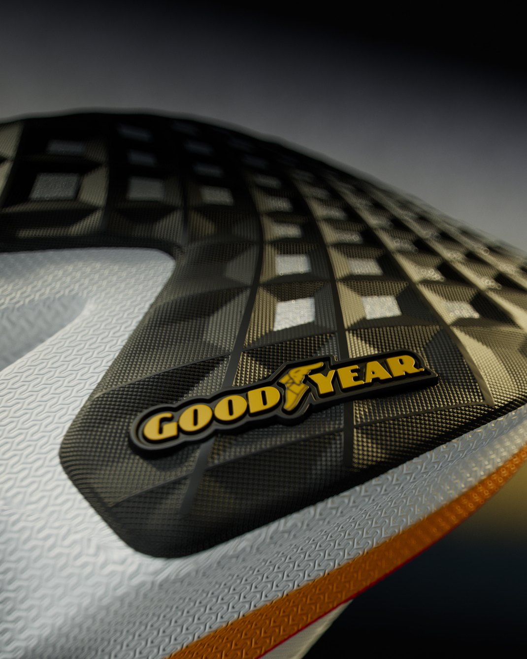 Goodyear outsole close-up