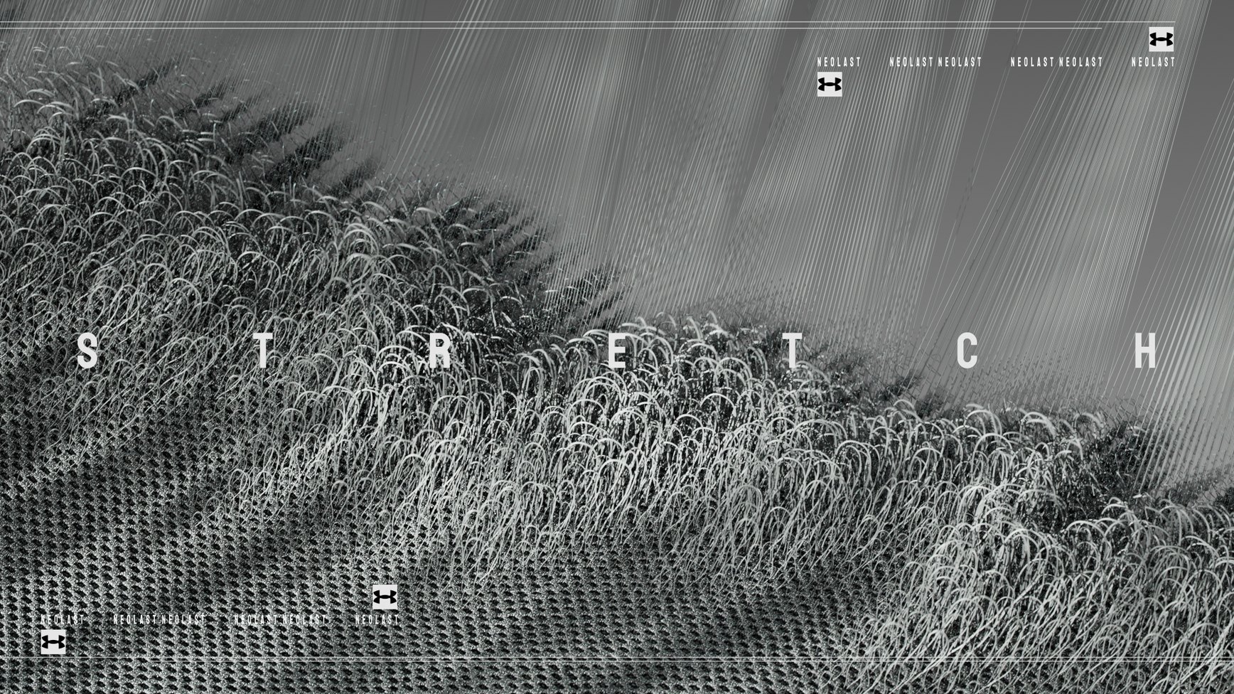 HeatGear fibres stretching