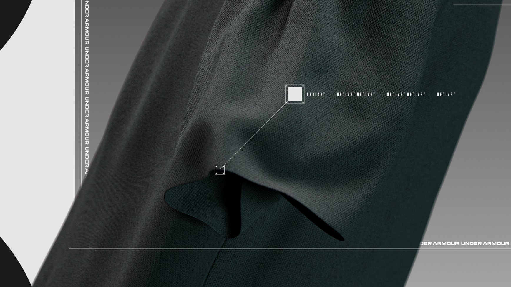 HeatGear shirt seam detail